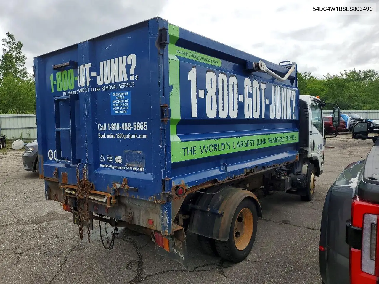 2014 Isuzu Npr Hd VIN: 54DC4W1B8ES803490 Lot: 57442916