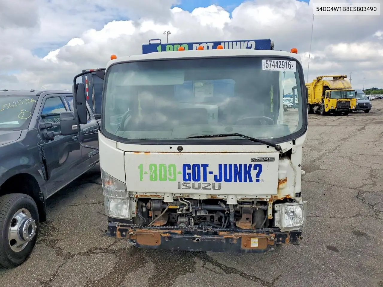 2014 Isuzu Npr Hd VIN: 54DC4W1B8ES803490 Lot: 57442916