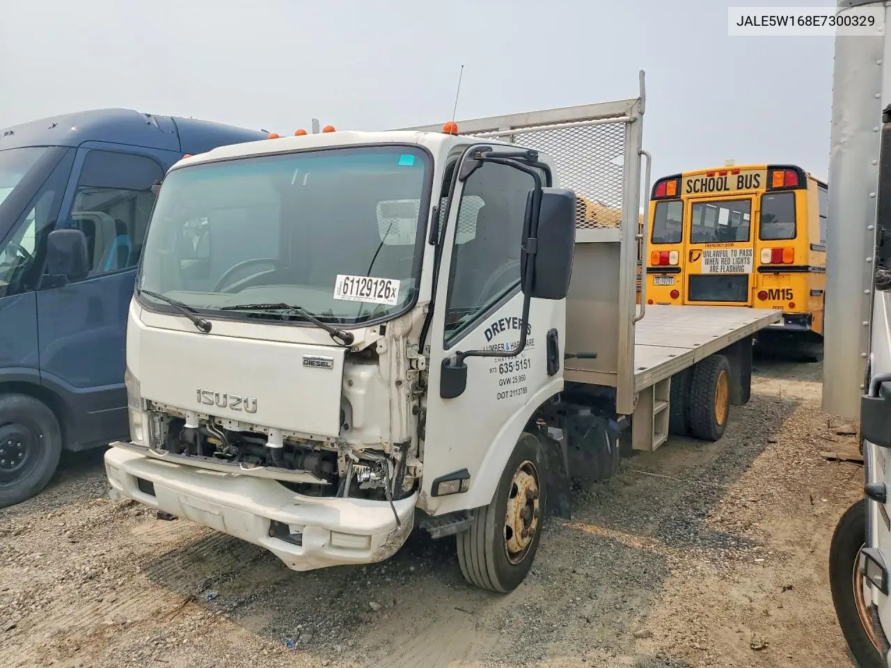 2014 Isuzu Nrr VIN: JALE5W168E7300329 Lot: 61129126