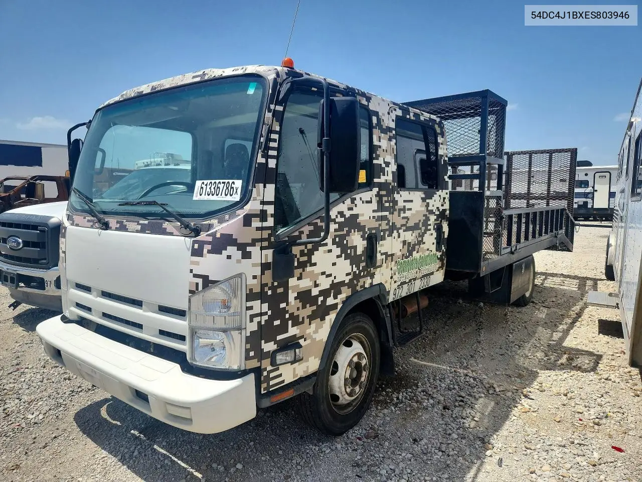 2014 Isuzu Npr Hd VIN: 54DC4J1BXES803946 Lot: 61336786