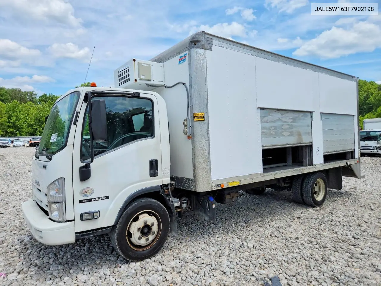 2015 Isuzu Nqr Refrigerated Box Truck VIN: JALE5W163F7902198 Lot: 55976746