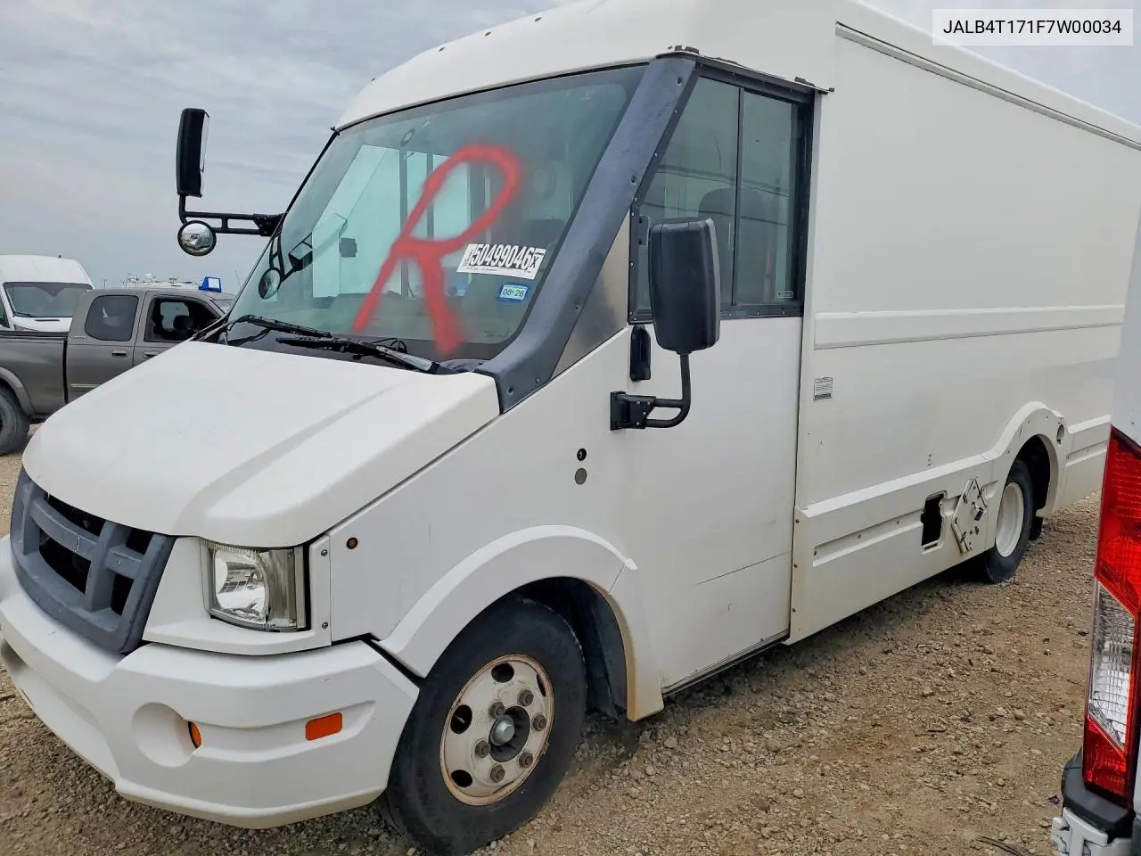 2015 Isuzu Reach Npr Step Van ** Pri Fleet * Keys Missing ** VIN: JALB4T171F7W00034 Lot: 57275326