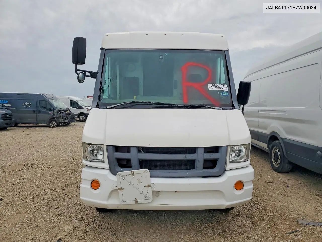 2015 Isuzu Reach Npr Step Van ** Pri Fleet * Keys Missing ** VIN: JALB4T171F7W00034 Lot: 57275326