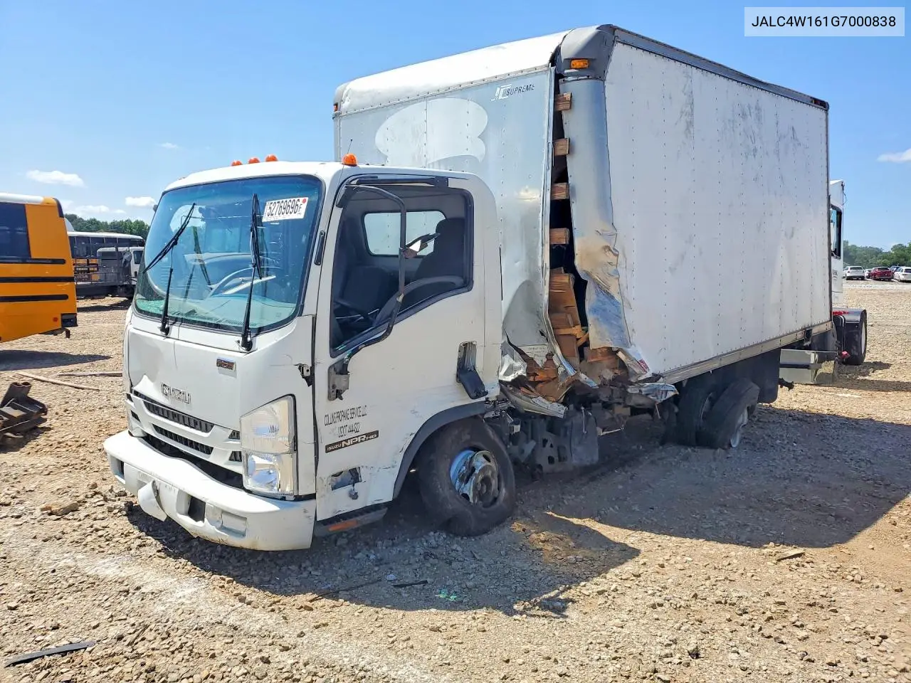 2016 Isuzu Npr Hd VIN: JALC4W161G7000838 Lot: 52769696