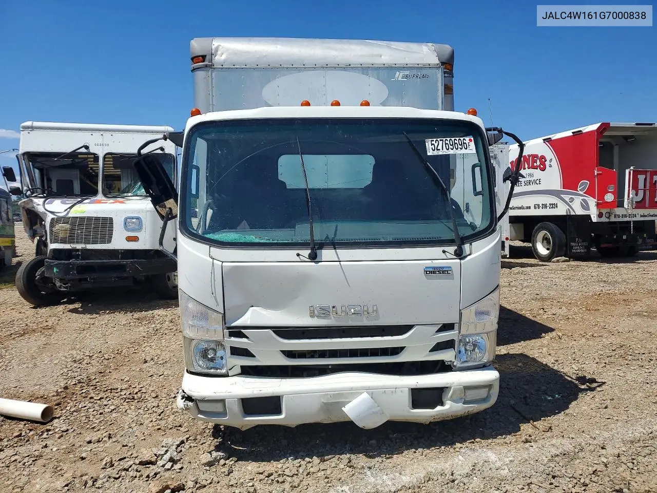 2016 Isuzu Npr Hd VIN: JALC4W161G7000838 Lot: 52769696