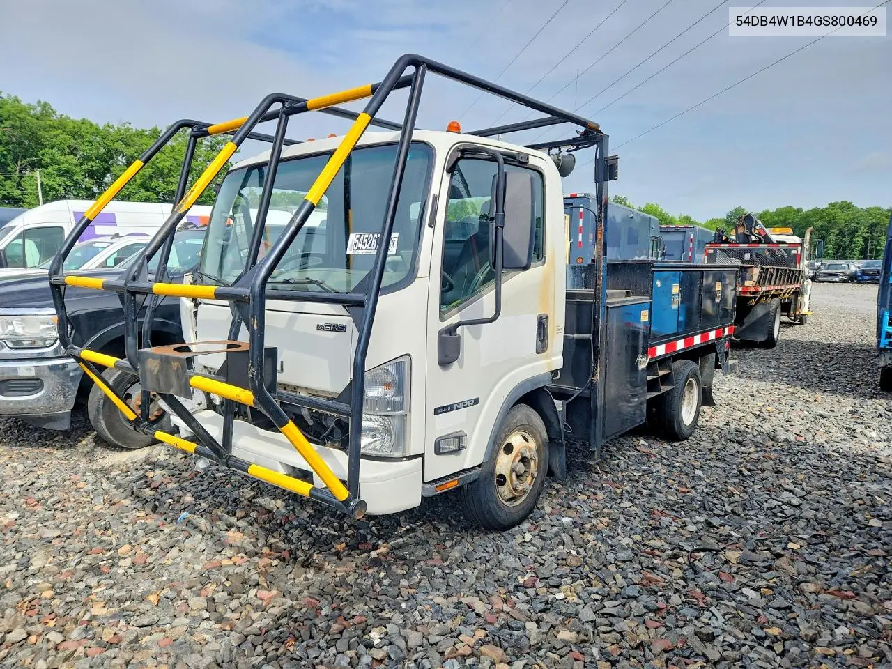 2016 Isuzu Npr VIN: 54DB4W1B4GS800469 Lot: 54526796