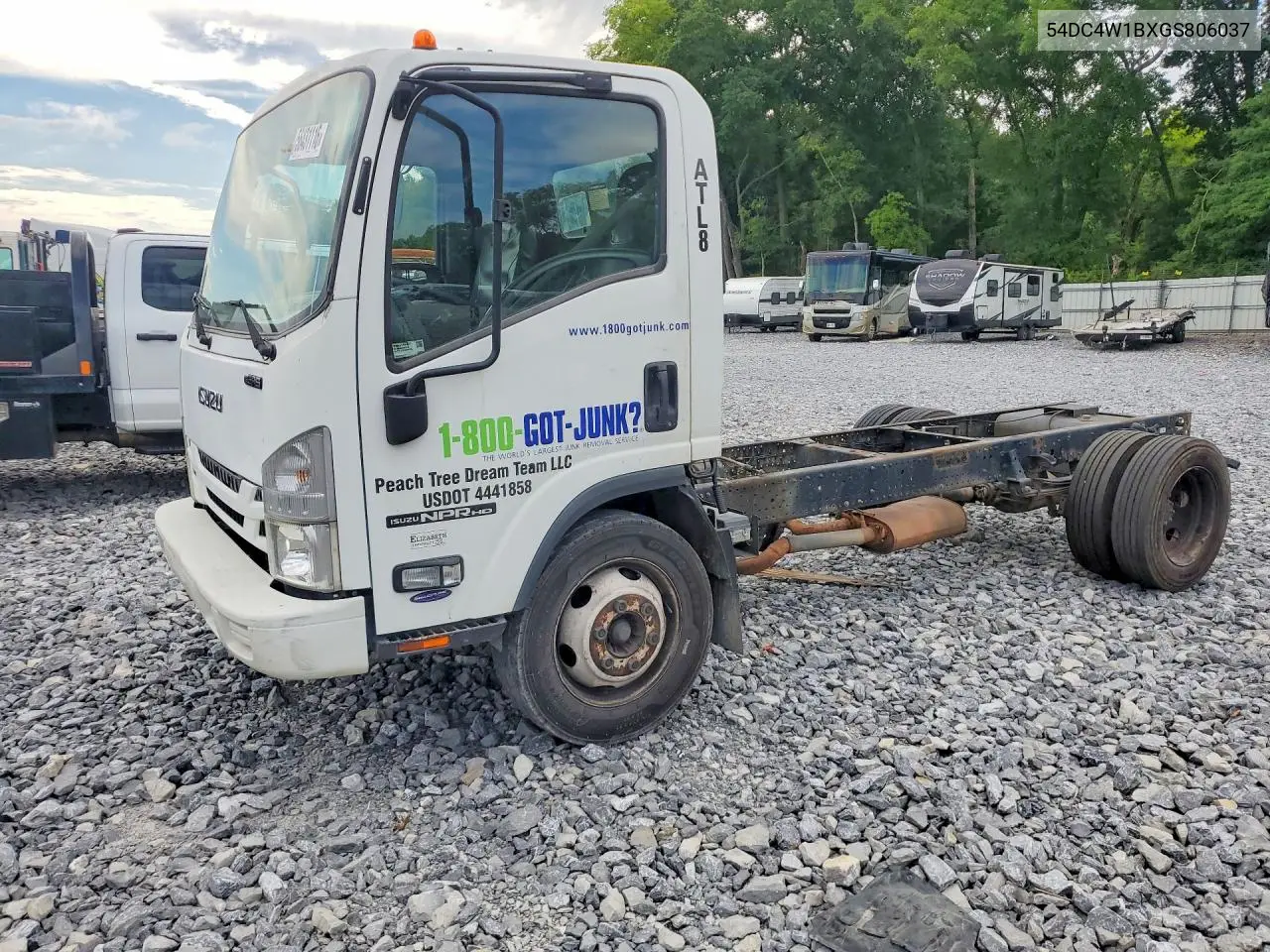2016 Isuzu Npr Hd VIN: 54DC4W1BXGS806037 Lot: 56431116
