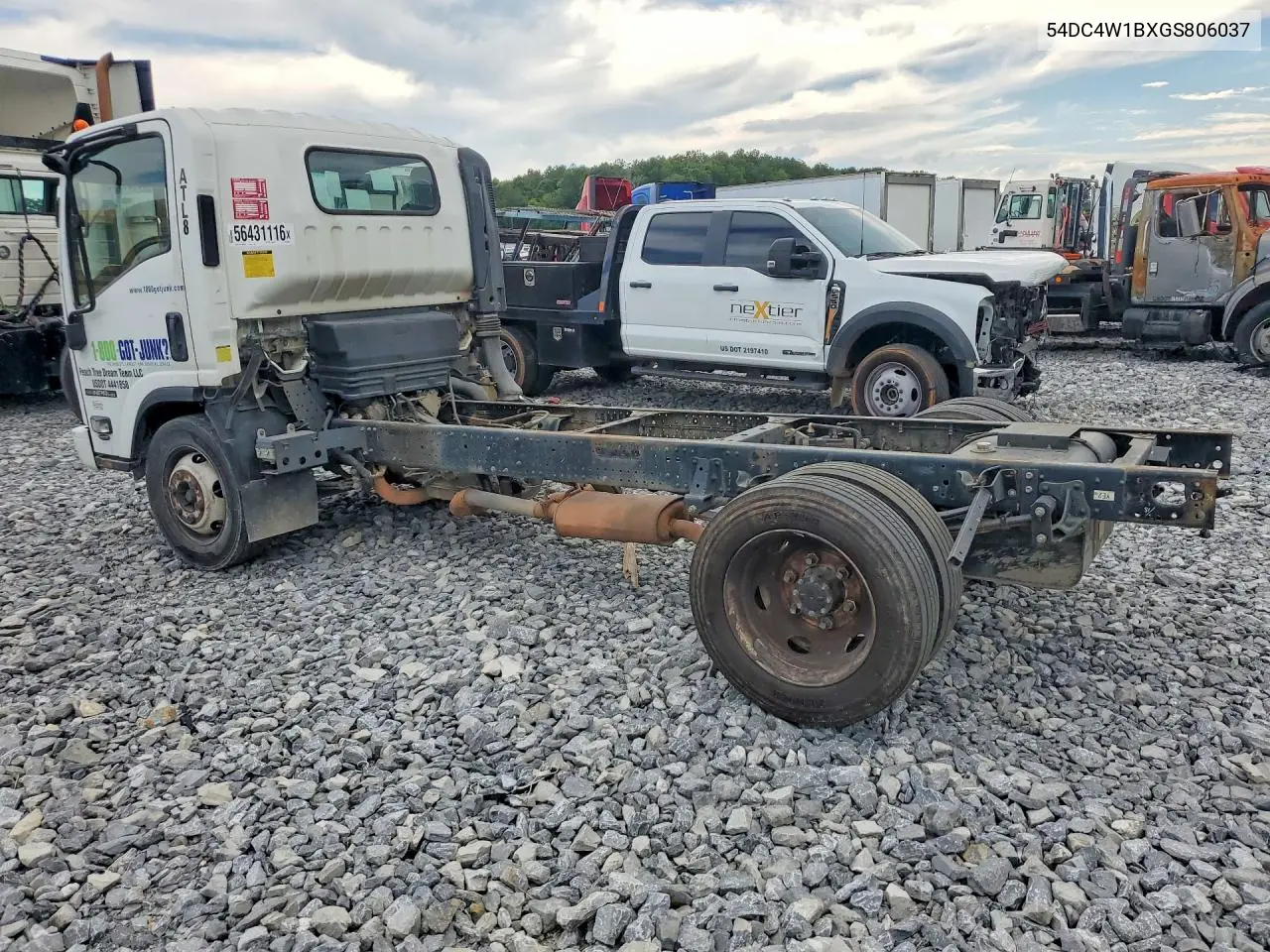 2016 Isuzu Npr Hd VIN: 54DC4W1BXGS806037 Lot: 56431116