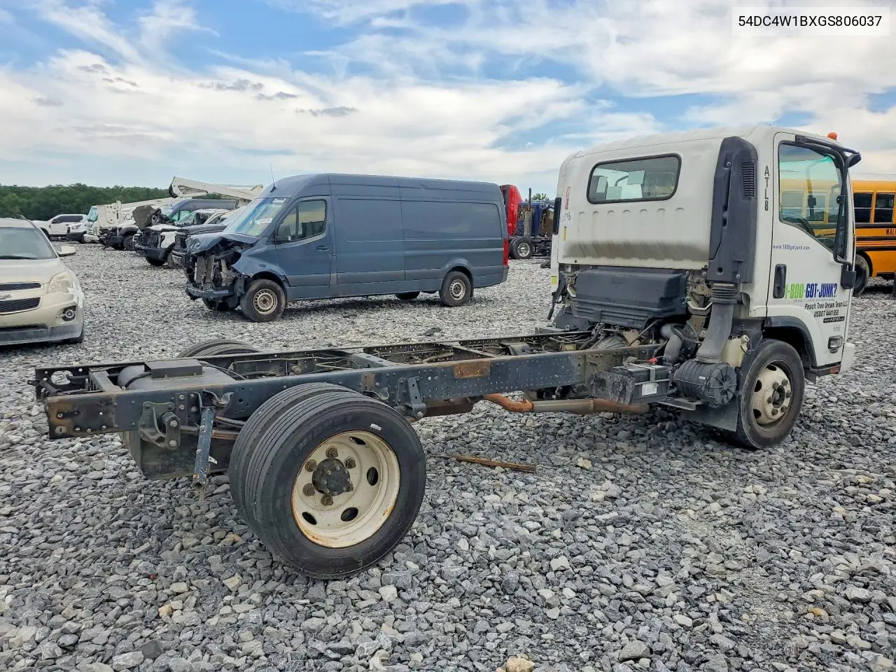 2016 Isuzu Npr Hd VIN: 54DC4W1BXGS806037 Lot: 56431116