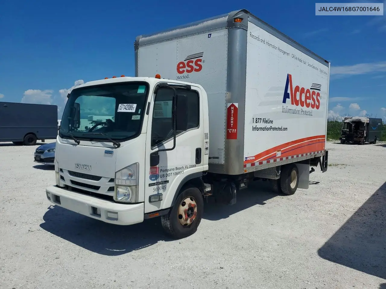 2016 Isuzu Npr Hd VIN: JALC4W168G7001646 Lot: 57142086