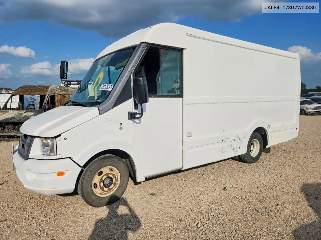 2016 Isuzu Reach Npr Step Van ** Prior Fleet ** VIN: JALB4T173G7W00330 Lot: 57275286