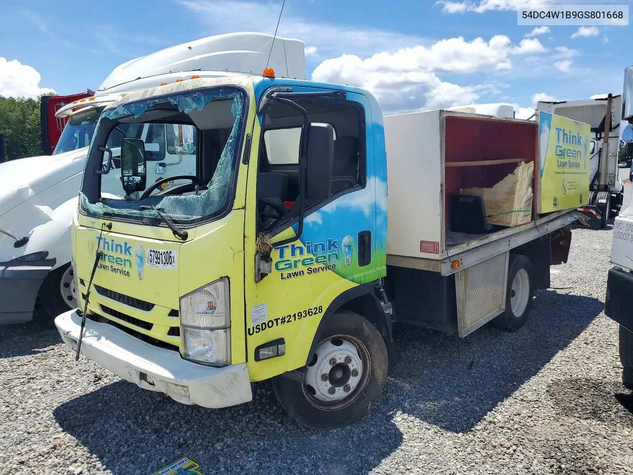 2016 Isuzu Npr Hd VIN: 54DC4W1B9GS801668 Lot: 57991306