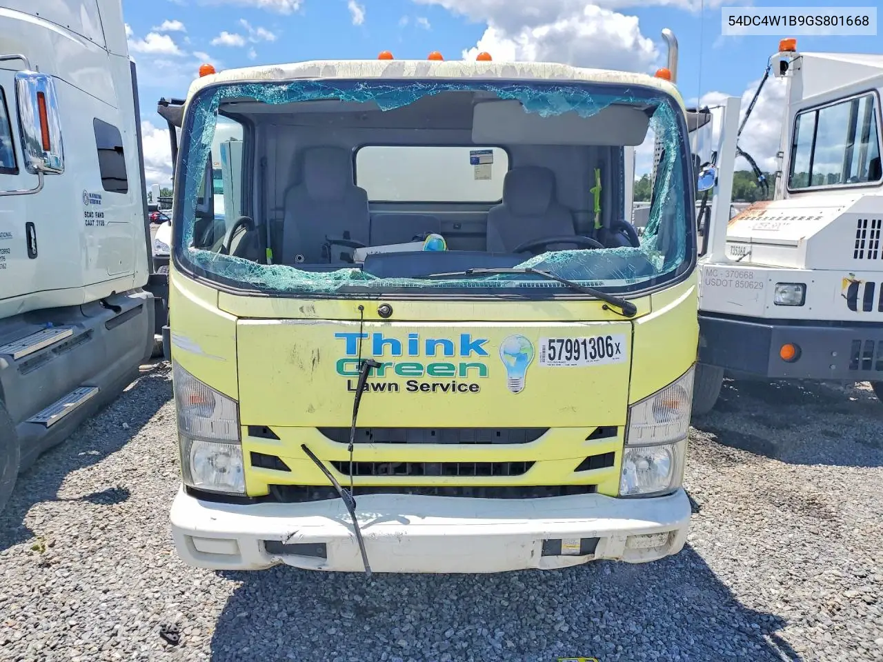 2016 Isuzu Npr Hd VIN: 54DC4W1B9GS801668 Lot: 57991306