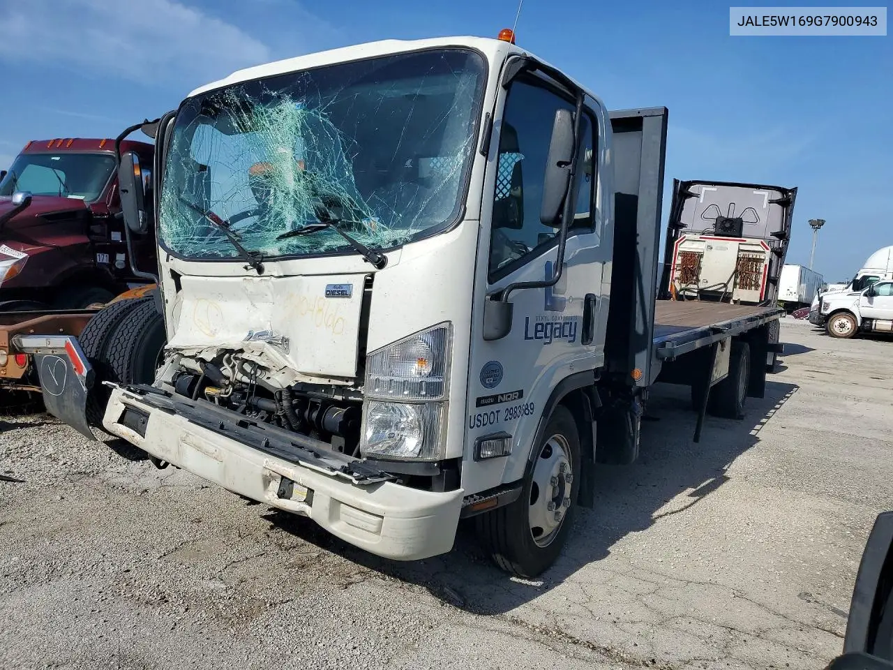 2016 Isuzu Nqr VIN: JALE5W169G7900943 Lot: 58904866