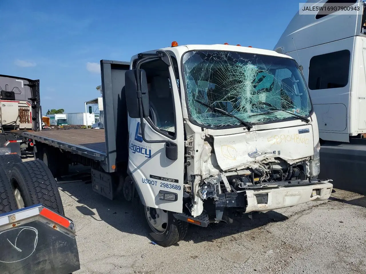 2016 Isuzu Nqr VIN: JALE5W169G7900943 Lot: 58904866