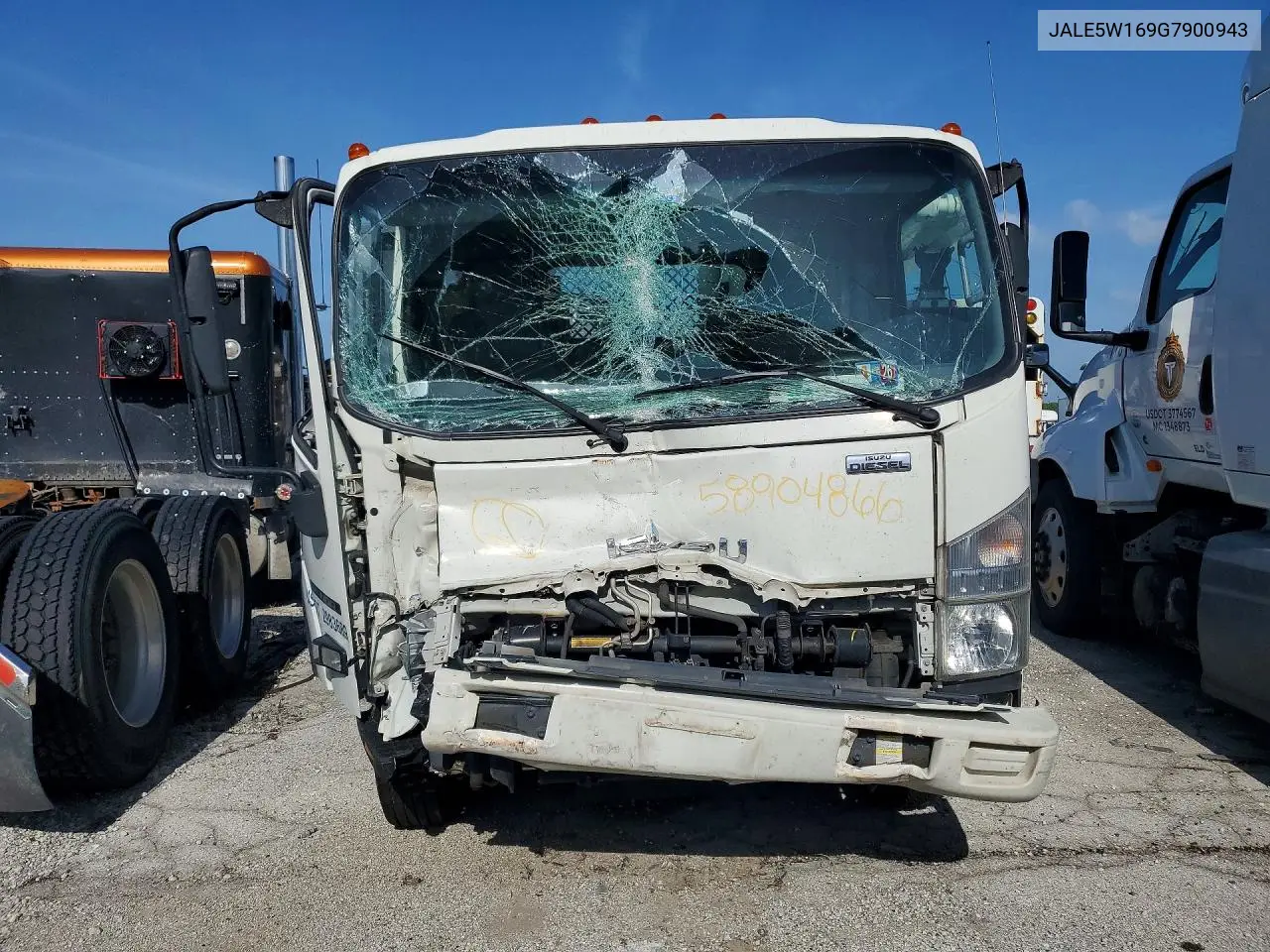 2016 Isuzu Nqr VIN: JALE5W169G7900943 Lot: 58904866