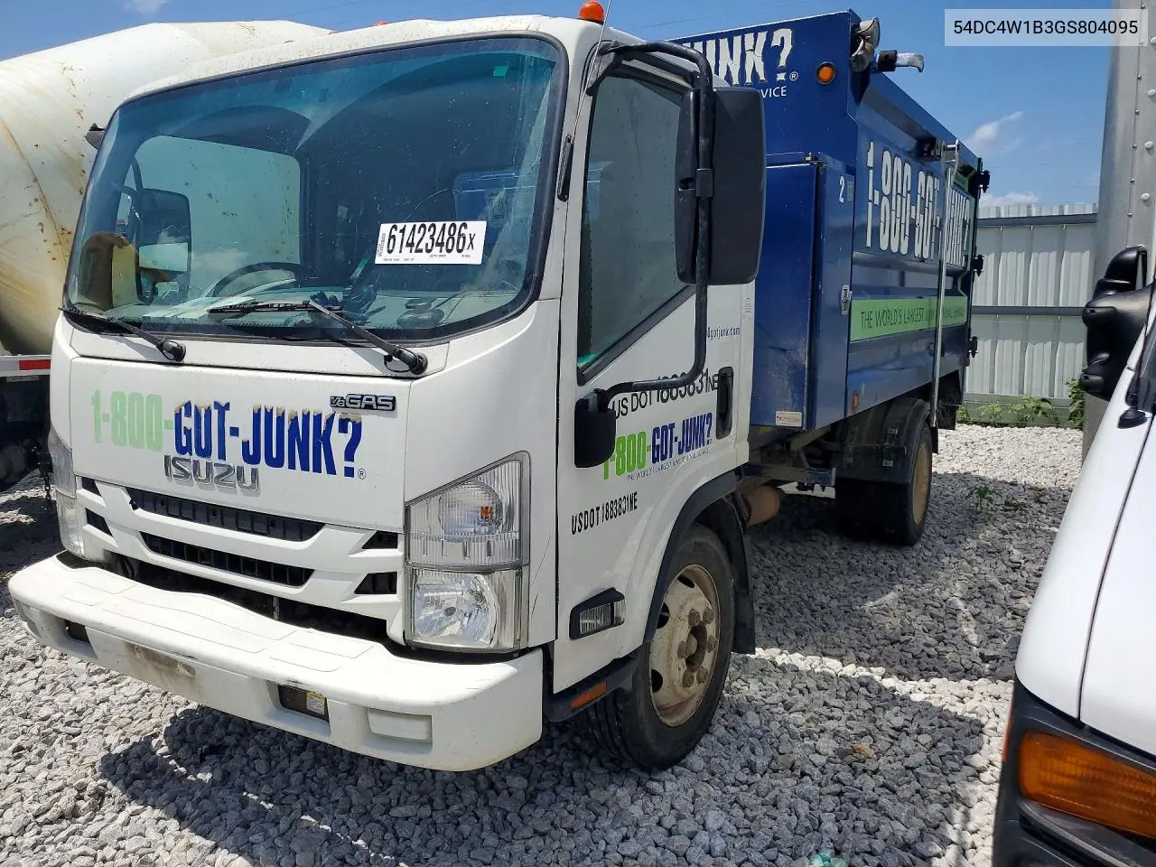 2016 Isuzu Npr Hd VIN: 54DC4W1B3GS804095 Lot: 61423486