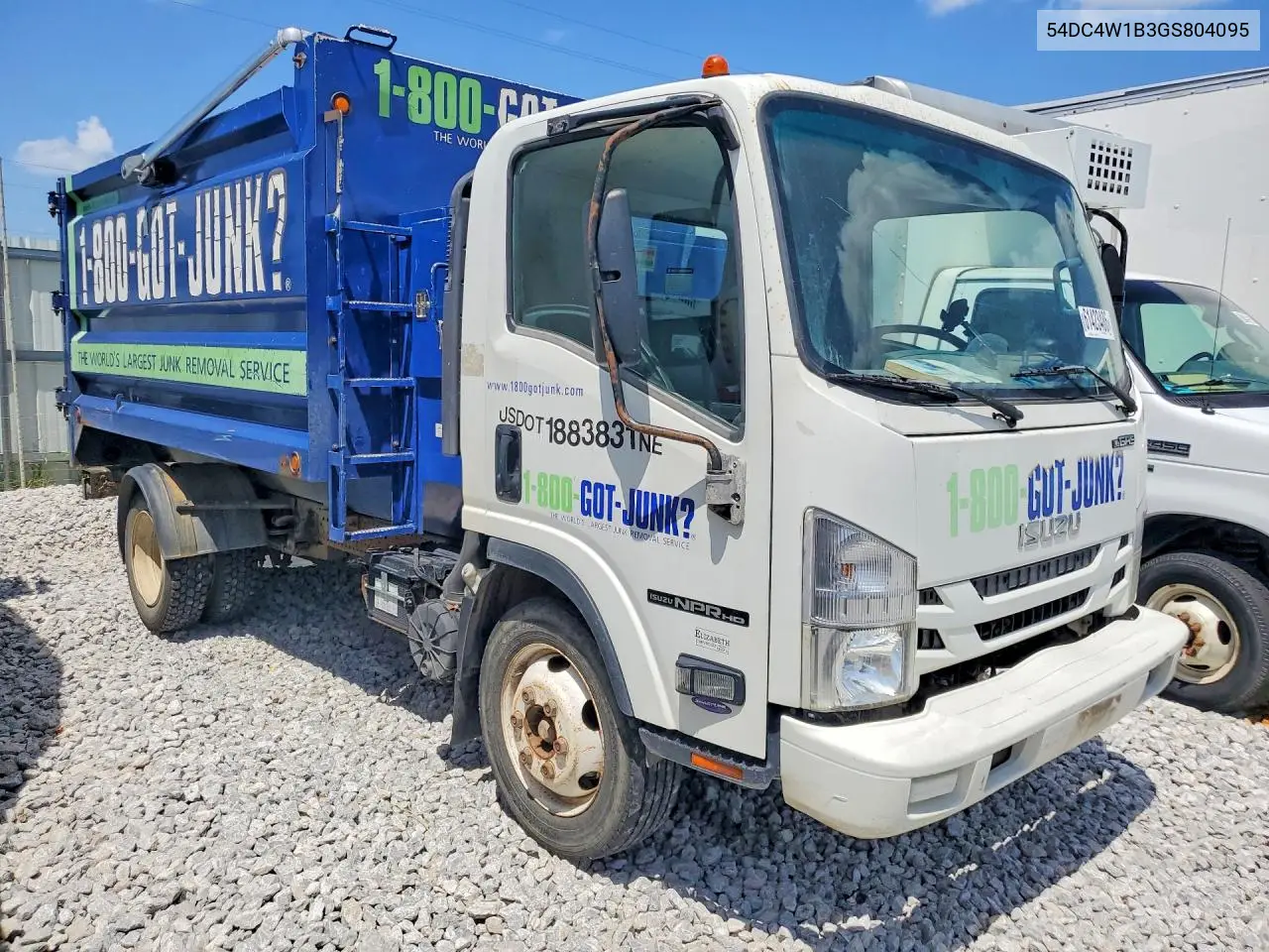 2016 Isuzu Npr Hd VIN: 54DC4W1B3GS804095 Lot: 61423486
