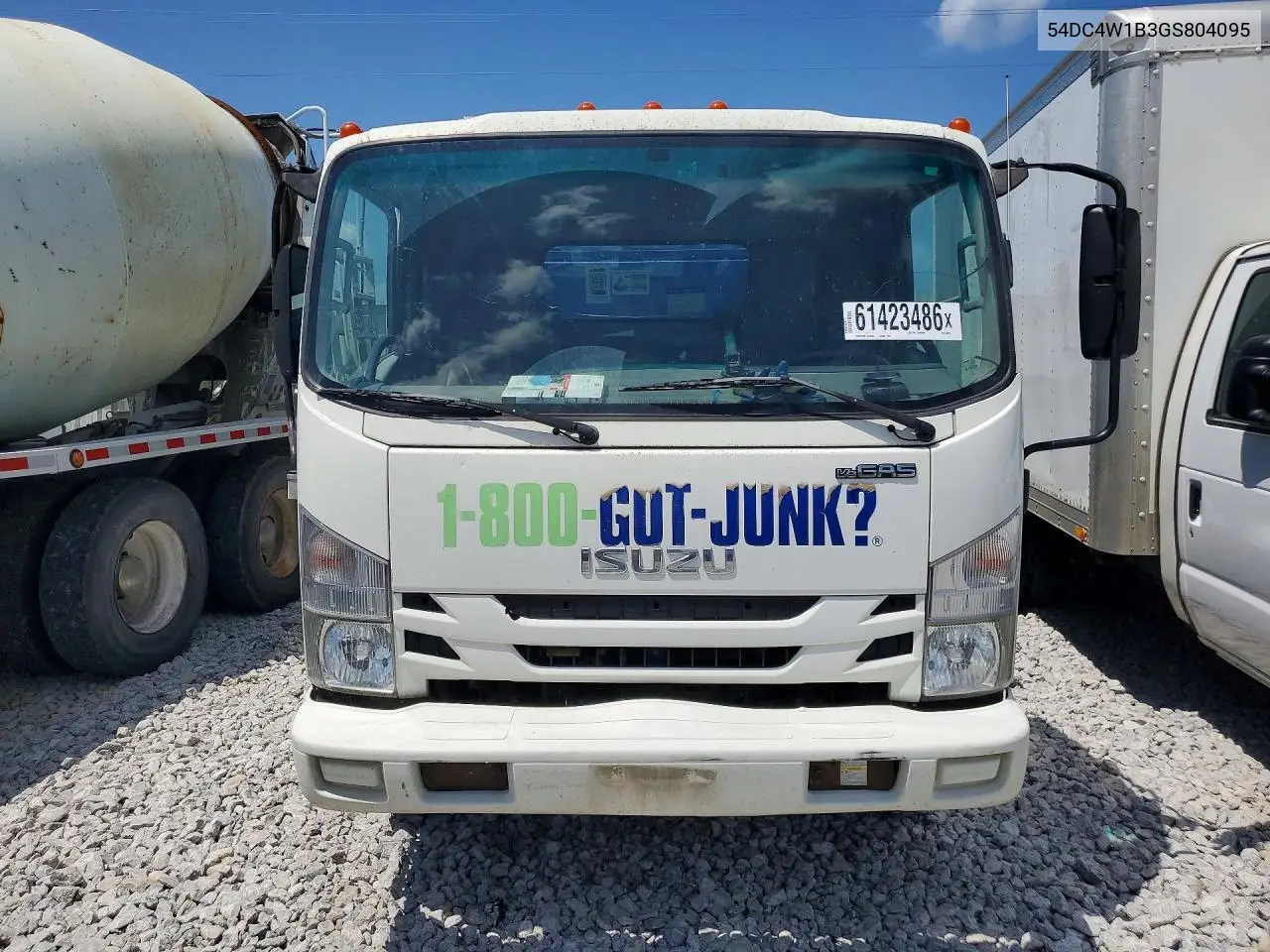 2016 Isuzu Npr Hd VIN: 54DC4W1B3GS804095 Lot: 61423486