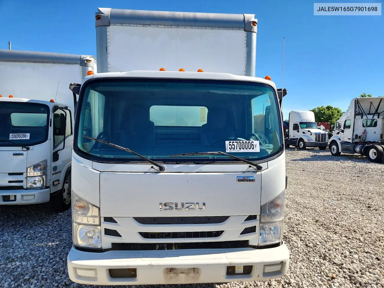 2016 Isuzu Nqr - Box Truck VIN: JALE5W165G7901698 Lot: 85769295
