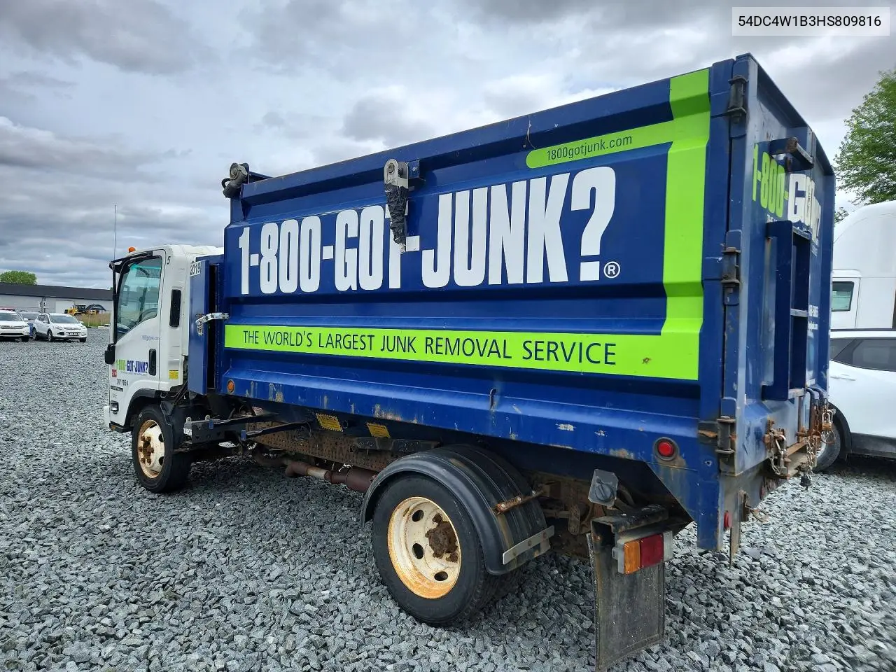 2017 Isuzu Npr Hd Dump Truck VIN: 54DC4W1B3HS809816 Lot: 53843366
