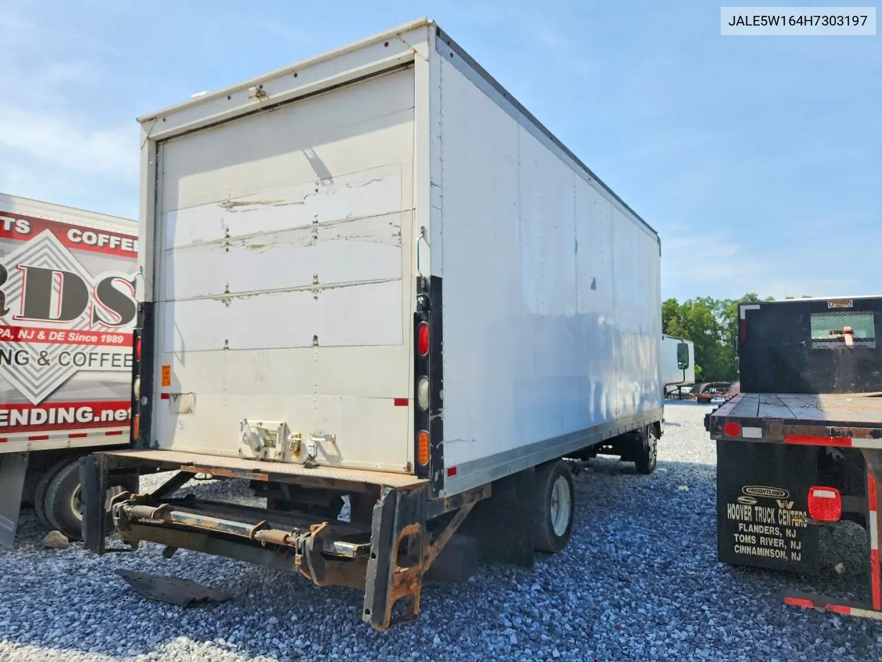 2017 Isuzu Nrr Box Truck VIN: JALE5W164H7303197 Lot: 55517846