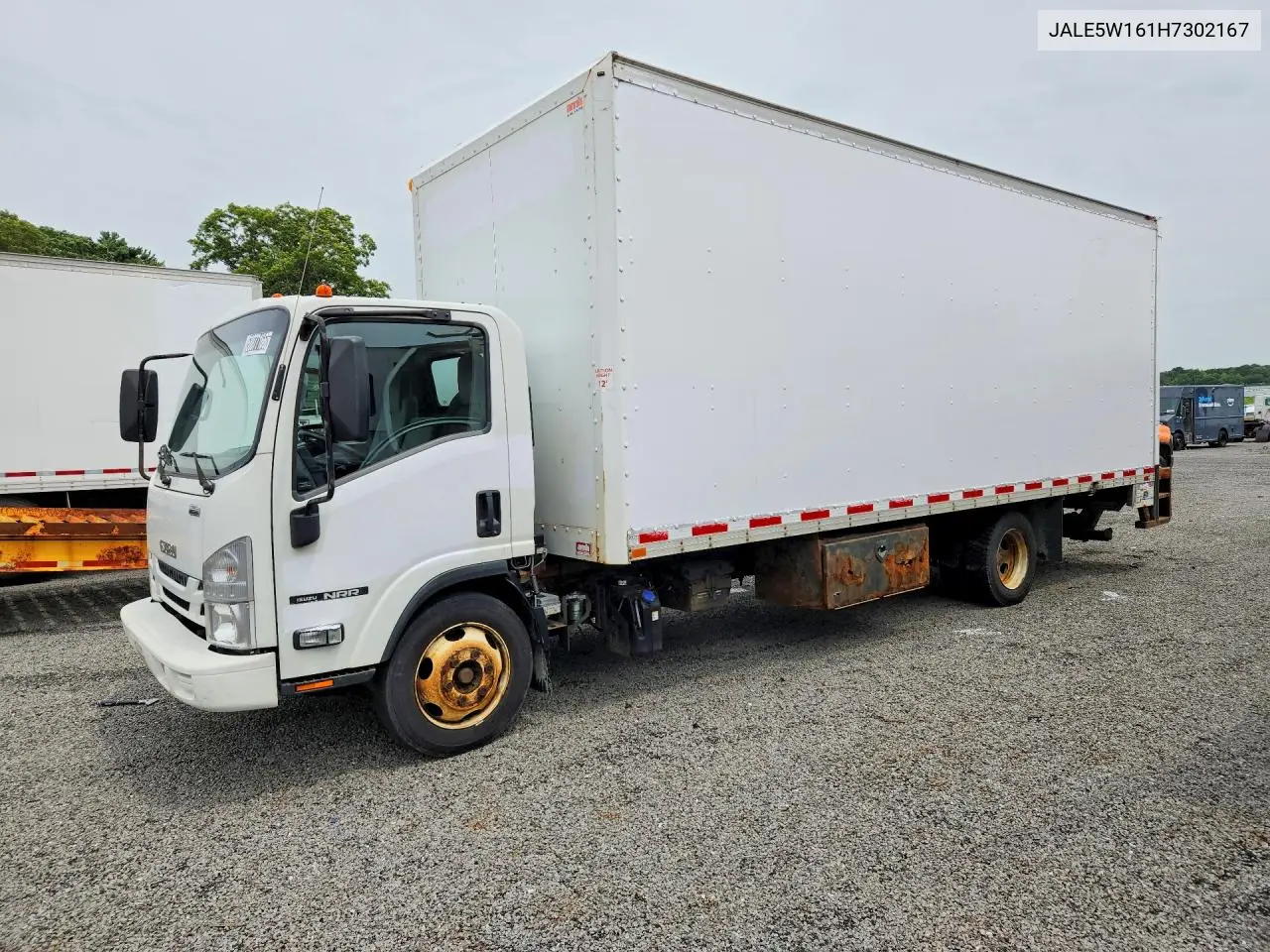 2017 Isuzu Nrr Box Truck VIN: JALE5W161H7302167 Lot: 58077166
