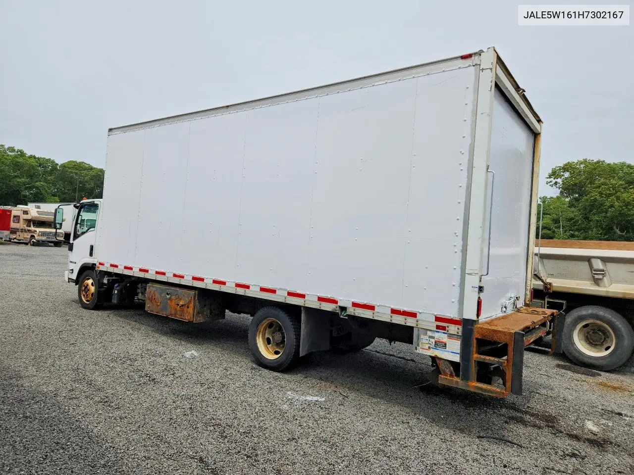 2017 Isuzu Nrr Box Truck VIN: JALE5W161H7302167 Lot: 58077166