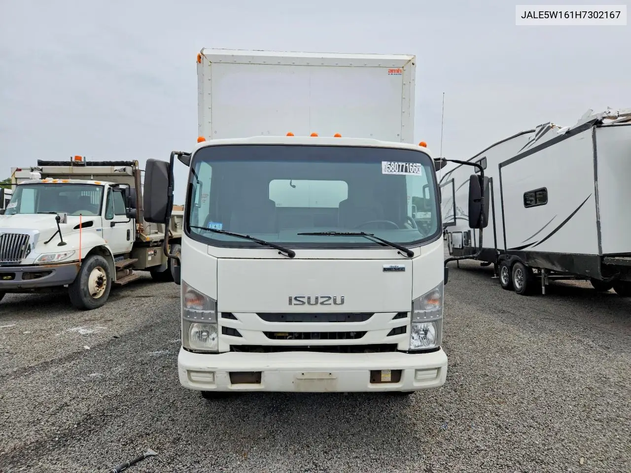 2017 Isuzu Nrr Box Truck VIN: JALE5W161H7302167 Lot: 58077166