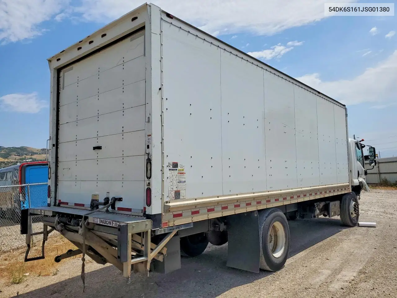 2018 Isuzu Ftr VIN: 54DK6S161JSG01380 Lot: 60174856