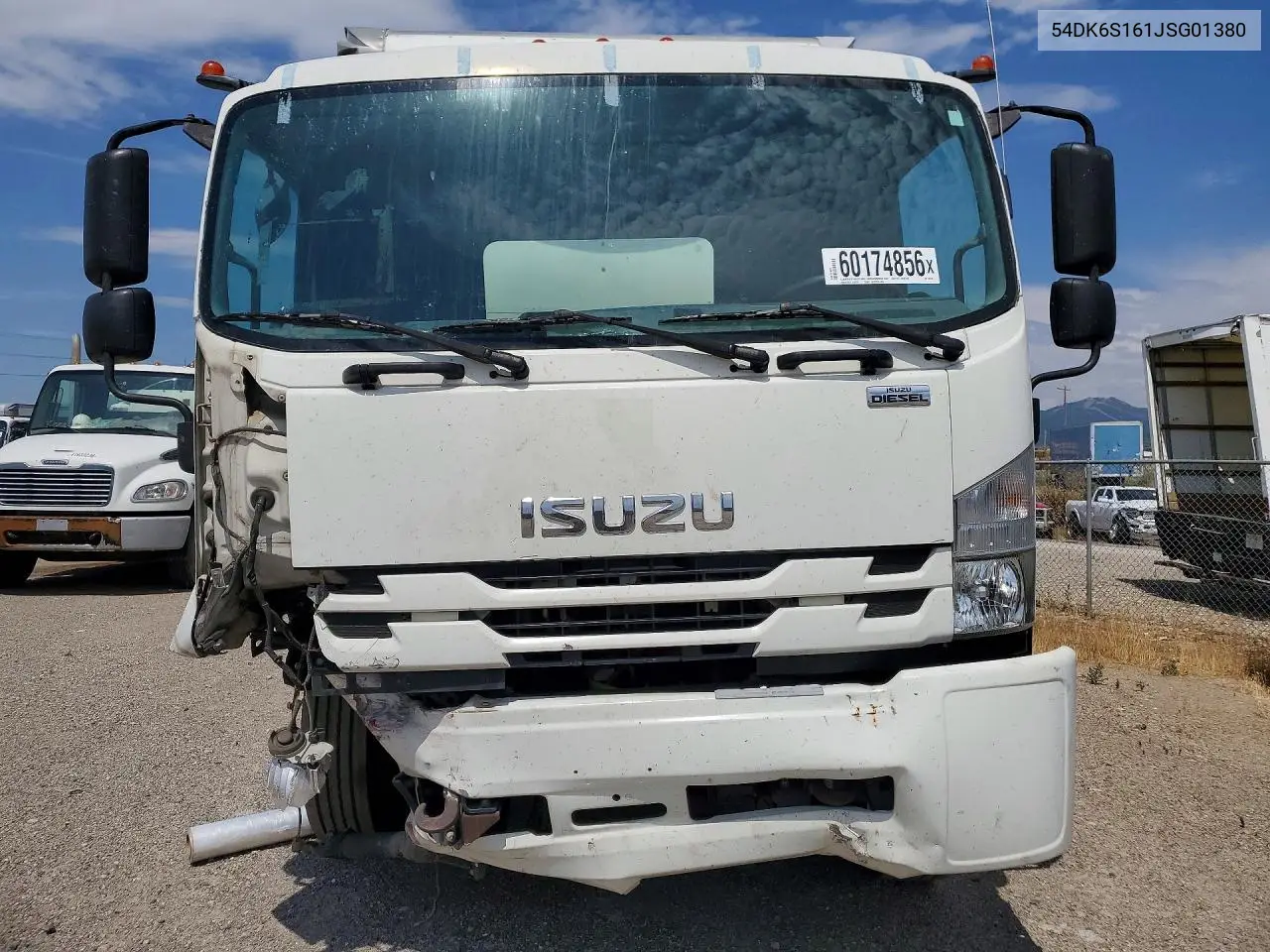 2018 Isuzu Ftr VIN: 54DK6S161JSG01380 Lot: 60174856