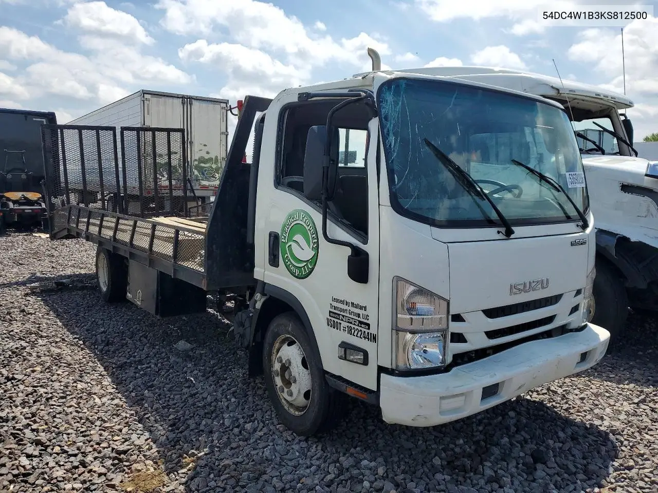 2019 Isuzu Npr Hd VIN: 54DC4W1B3KS812500 Lot: 53698286