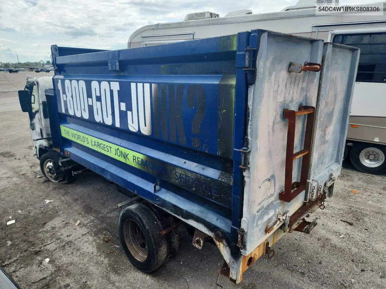 2019 Isuzu Npr Hd Dump Truck VIN: 54DC4W1B9KS808306 Lot: 54630776