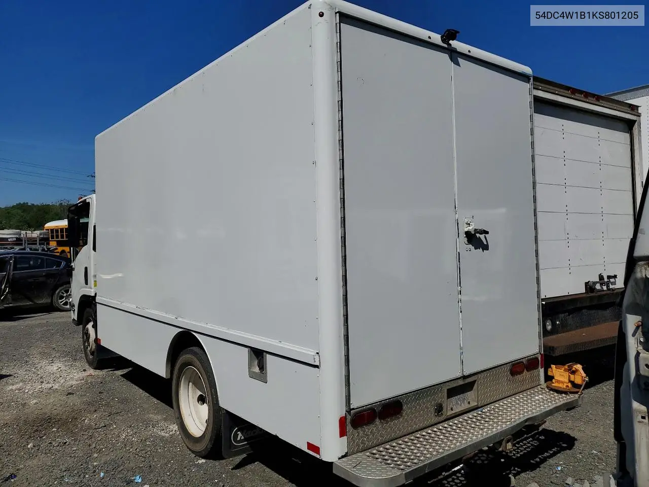 2019 Isuzu Npr Hd Box Truck VIN: 54DC4W1B1KS801205 Lot: 56484866