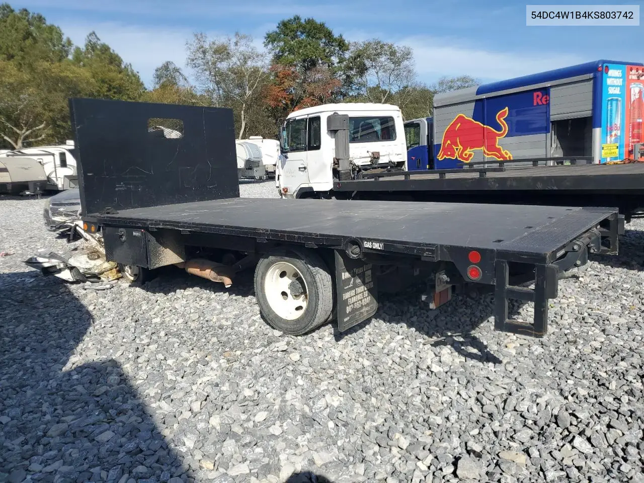 2019 Isuzu Npr Hd VIN: 54DC4W1B4KS803742 Lot: 56595866