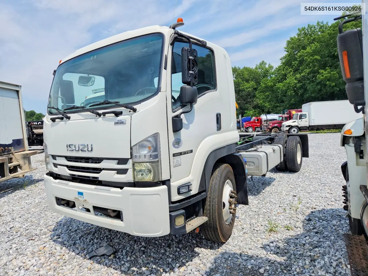 2019 Isuzu Ftr VIN: 54DK6S161KSG00926 Lot: 58494686