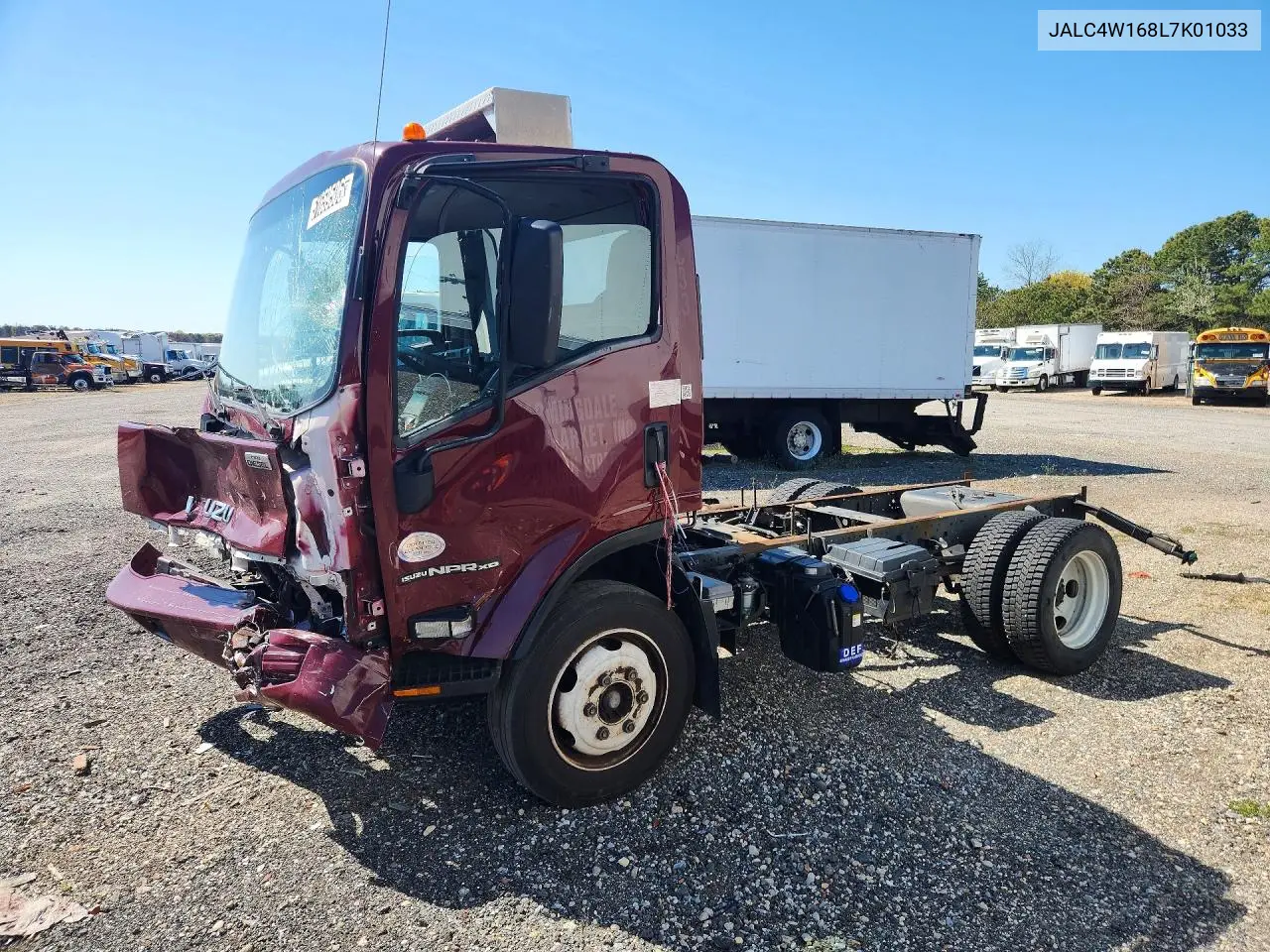 2020 Isuzu Npr Xd VIN: JALC4W168L7K01033 Lot: 55476386