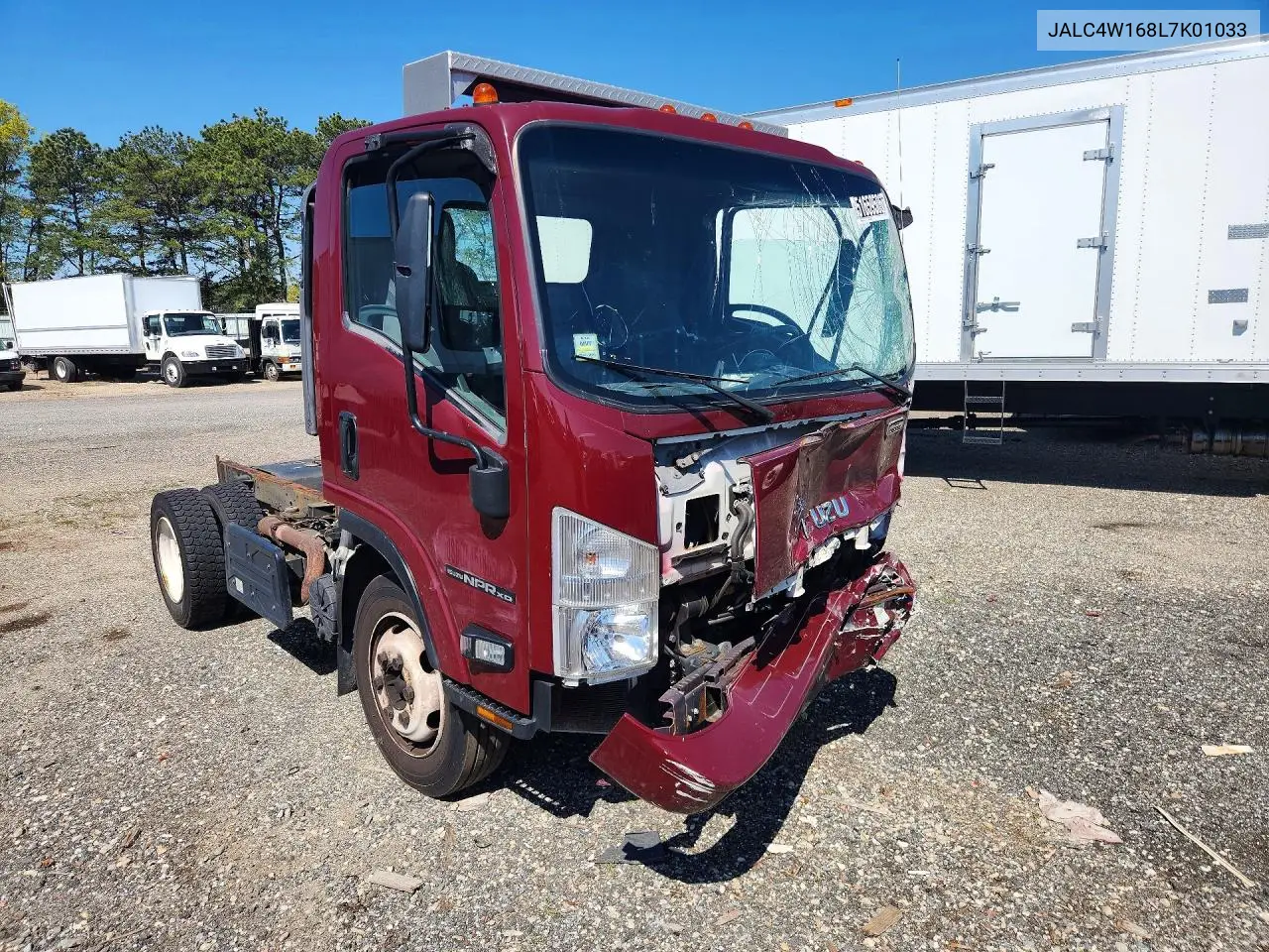 2020 Isuzu Npr Xd VIN: JALC4W168L7K01033 Lot: 55476386