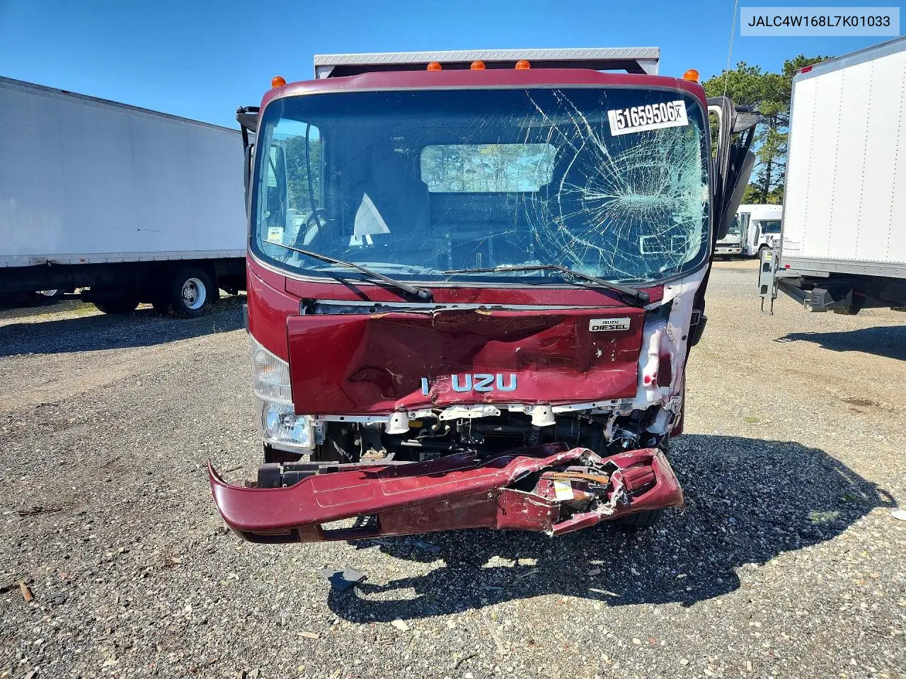 2020 Isuzu Npr Xd VIN: JALC4W168L7K01033 Lot: 55476386