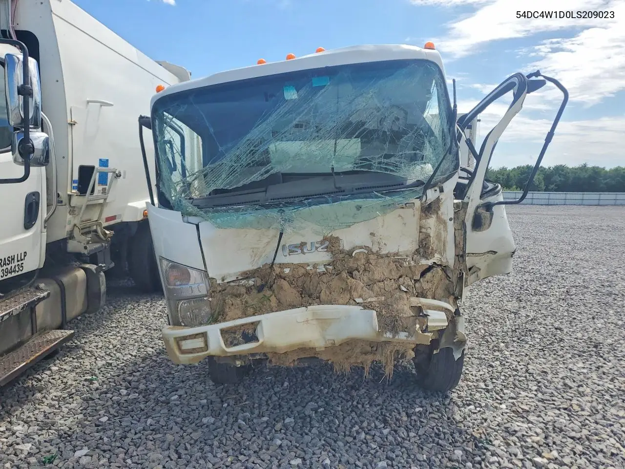 2020 Isuzu Npr Hd VIN: 54DC4W1D0LS209023 Lot: 56882866