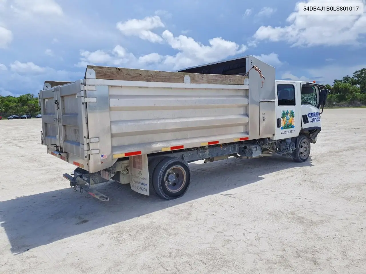 2020 Isuzu Npr VIN: 54DB4J1B0LS801017 Lot: 58161486
