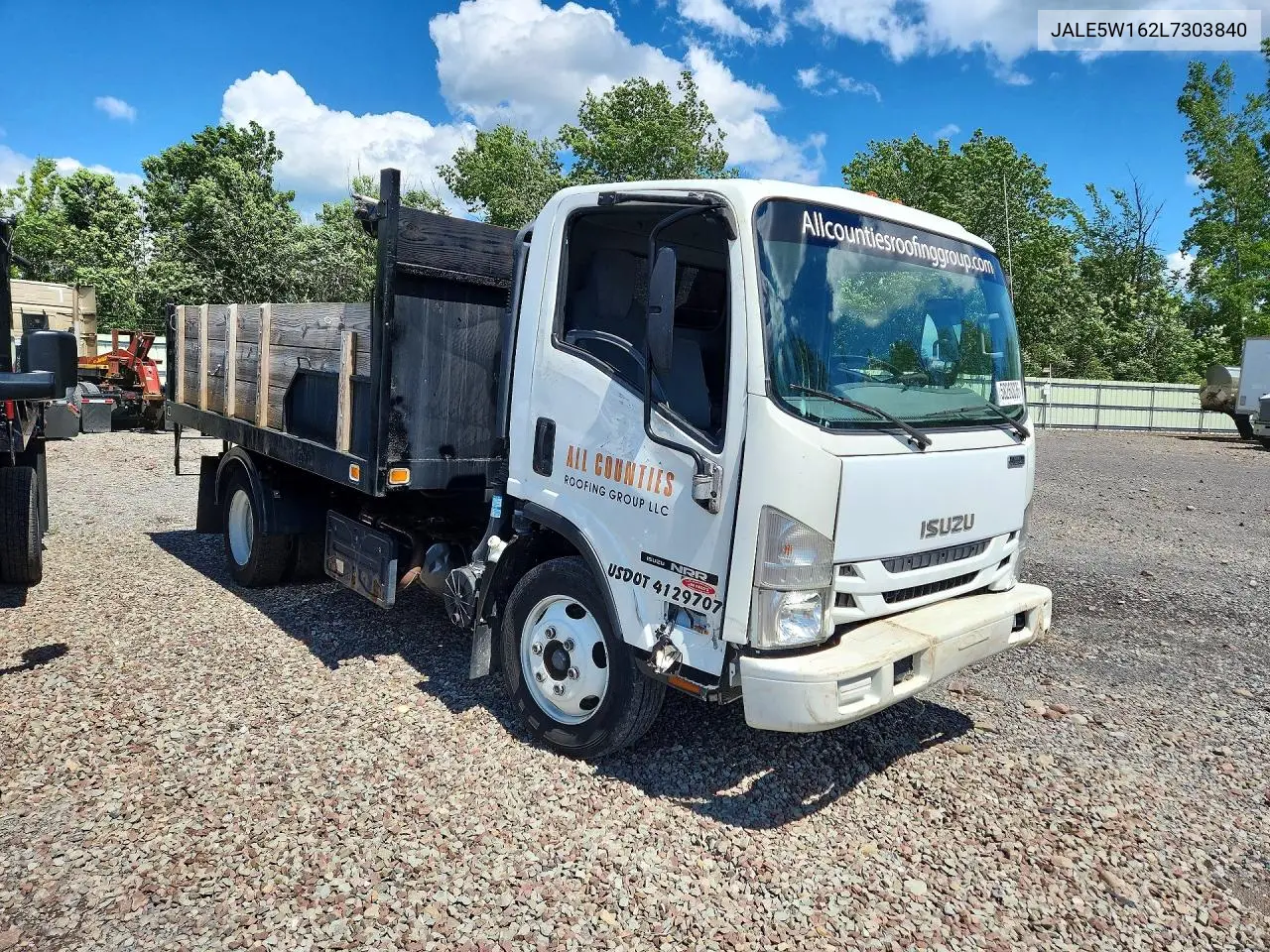 2020 Isuzu Nrr VIN: JALE5W162L7303840 Lot: 58260036