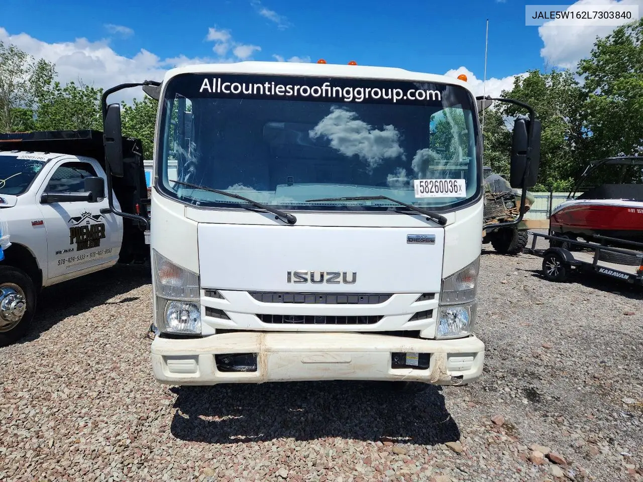 2020 Isuzu Nrr VIN: JALE5W162L7303840 Lot: 58260036