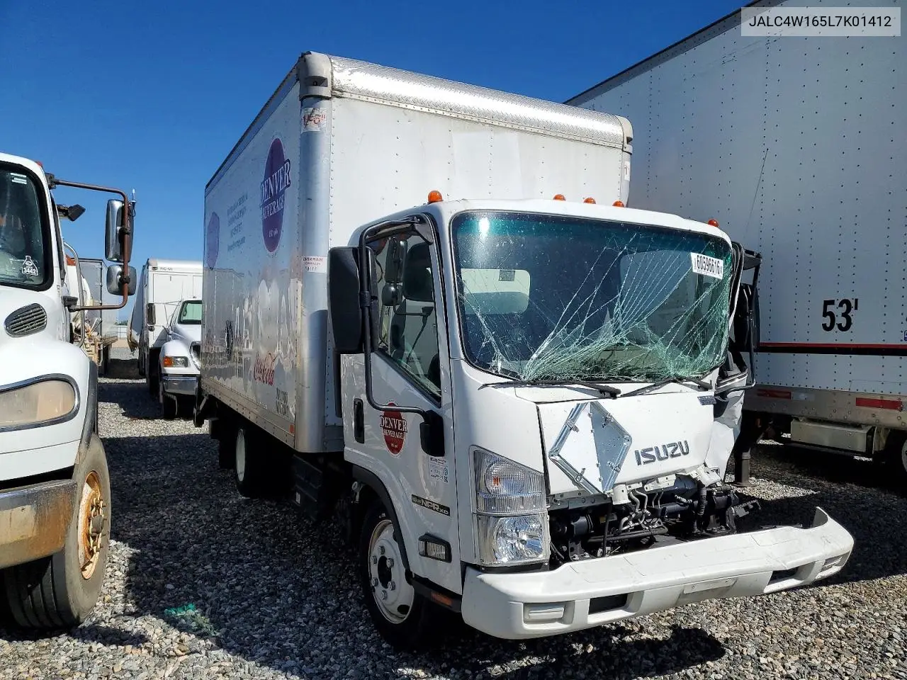 2020 Isuzu Npr Xd VIN: JALC4W165L7K01412 Lot: 60596616