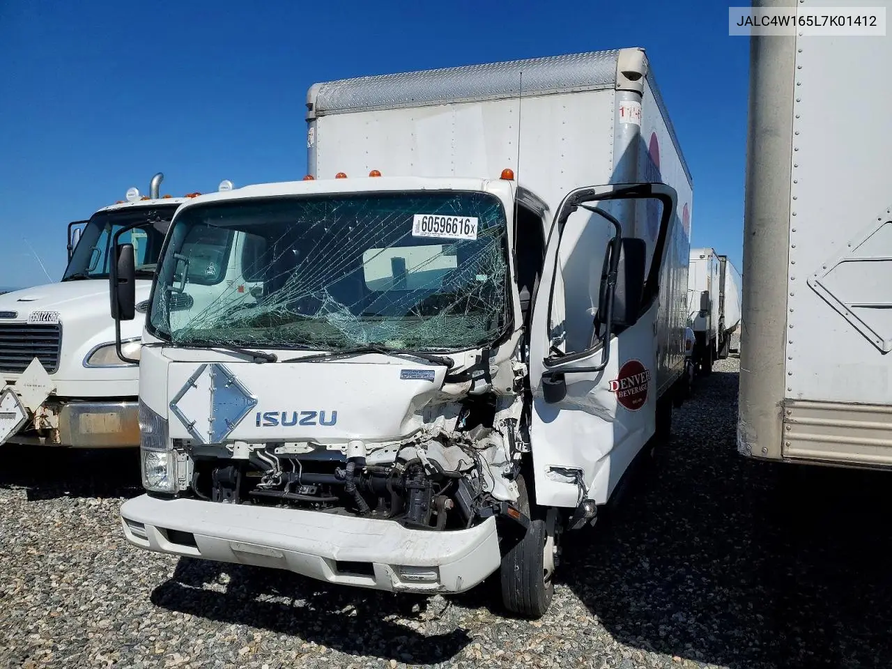 2020 Isuzu Npr Xd VIN: JALC4W165L7K01412 Lot: 60596616
