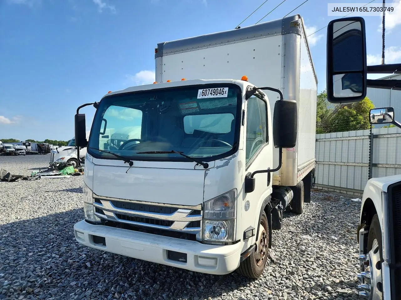 2020 Isuzu Nrr VIN: JALE5W165L7303749 Lot: 60749046