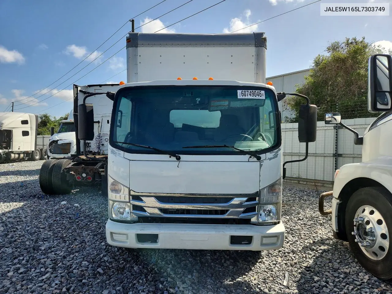 2020 Isuzu Nrr VIN: JALE5W165L7303749 Lot: 60749046