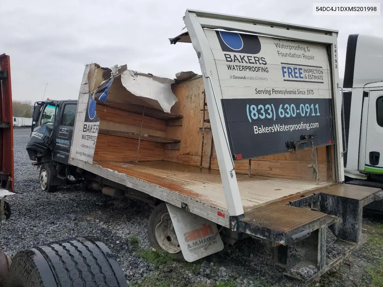 2021 Isuzu Npr Hd VIN: 54DC4J1DXMS201998 Lot: 51815024