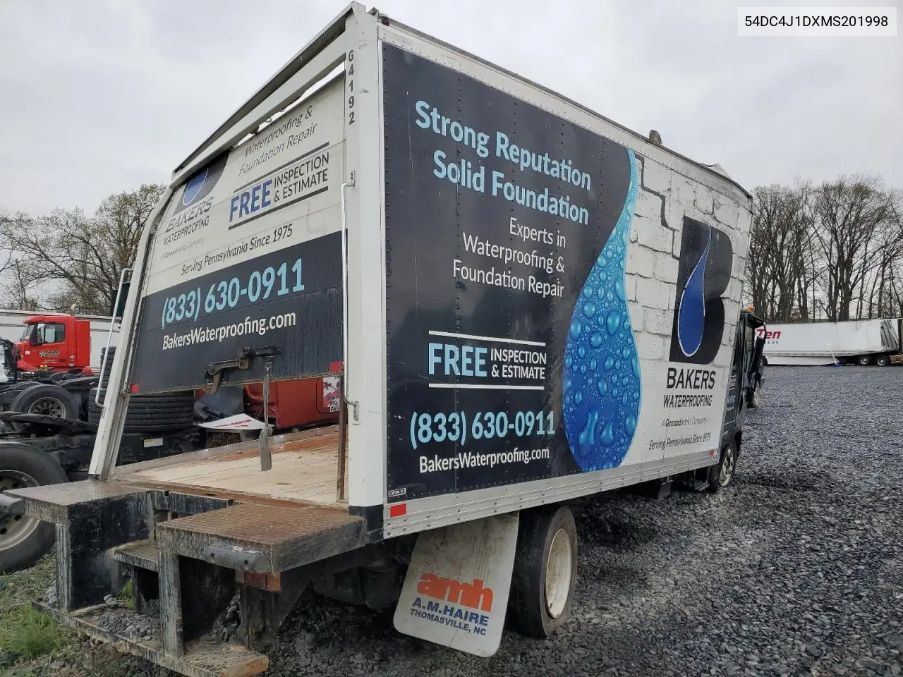 2021 Isuzu Npr Hd VIN: 54DC4J1DXMS201998 Lot: 51815024