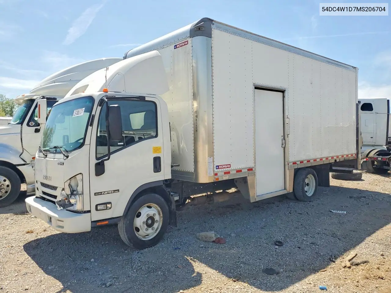 2021 Isuzu Npr Hd - Delivery Truck VIN: 54DC4W1D7MS206704 Lot: 57247306